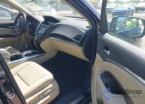 2018 Acura Mdx Technology Package Acurawatch Plus Pkg z USA, uszkodzony, nr VIN 5J8YD4H59JL024538